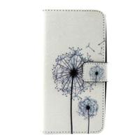 Dandelion patroon Horizental Flip lederen hoesje met houder & opbergruimte voor pinpassen & portemonnee voor LG Magna / H502 - thumbnail