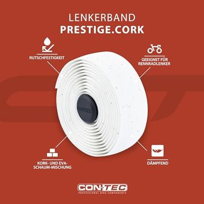 CONTEC stuurlint "prestige.cork ct bar tape prestige.cork 200mm white