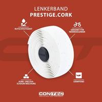 CONTEC stuurlint "prestige.cork ct bar tape prestige.cork 200mm white - thumbnail