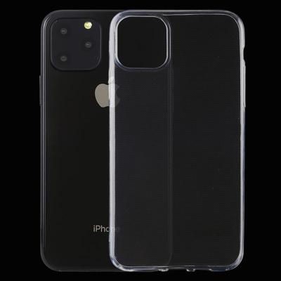 0.5 mm ultradunne transparante TPU beschermhoes voor iPhone XI (2019)
