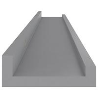Wandschappen 4 st 80x9x3 cm grijs - thumbnail