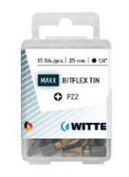 Set van tips WITTE PZ 2 BITFLEX TIN Pozidriv PZ2 5 Stuks - thumbnail