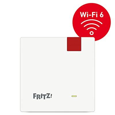 FRITZ! WiFi-versterker FRITZ!Repeater 1200 AX 20002974 3000 MBit/s Mesh-compatible FRITZ! WiFi-versterker FRITZ!Repeater 1200 AX 20002974 3000 MBit/s Mesh-compatible
