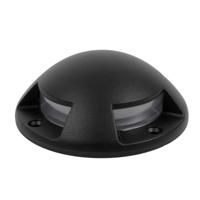 Star 4-lichts Grondspot Zwart - thumbnail