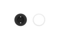 Bachmann 926.000 Stopcontact (onderbouw) Aanraakbeveiliging IP20 Zwart - thumbnail