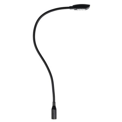 Showtec Gooselight XLR 3p CW LED zwanenhals lamp 45cm koud wit Showtec Gooselight XLR 3p CW LED zwanenhals lamp 45cm koud wit