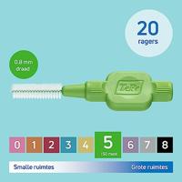 TePe Interdentale Rager Original Groen 0,8 mm - thumbnail