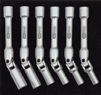 KS Tools 500.7320 3/8 gloeibougiesleutelset, lang, 6-delig - thumbnail