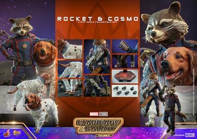 Guardians of the Galaxy Vol. 3 Movie Masterpiece Action Figuren 1/6 Rocket & Cosmo 16 cm Guardians of the Galaxy Vol. 3 Movie Masterpiece Action Figuren 1/6 Rocket & Cosmo 16 cm