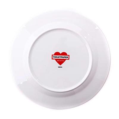 Seletti Toiletpaper dinerbord Ø27 porselein trumpets