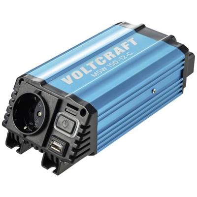 VOLTCRAFT MSW 150-12-G Omvormer 150 W 12 V/DC - 230 V/AC Gemodificeerde sinusvorm VOLTCRAFT MSW 150-12-G Omvormer 150 W 12 V/DC - 230 V/AC Gemodificeerde sinusvorm