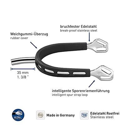 HS Ultra Fit X-grip stompe sporen zilver maat:35