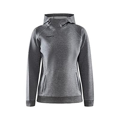 Craft 1910629 Core Soul Hood Sweatshirt W - Dark Grey Melange - L