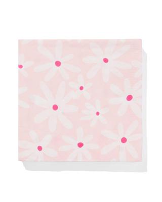 HEMA Servetten bloem 33x33cm - 20 stuks