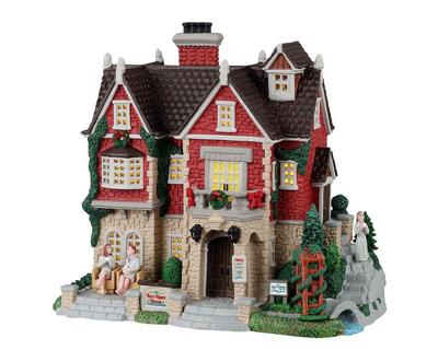 Lemax rest and renew retreat verlicht kersthuisje Caddington Village 2023