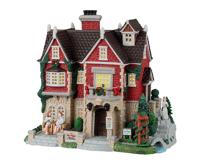 Lemax rest and renew retreat verlicht kersthuisje Caddington Village 2023 - thumbnail