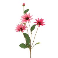 Rudbeckia Kunsttak 83cm Roze - thumbnail