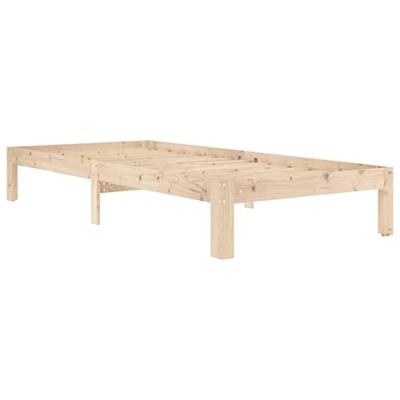 Bedframe massief grenenhout 90x200 cm