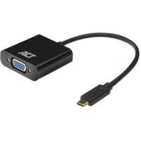 ACT USB-C naar VGA female adapter - thumbnail