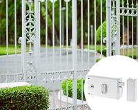 Horizontaal opbouwslot met kruk - YALE - YAH37D - Wit - 2 sleutels meegeleverd - Rechtse versie - thumbnail