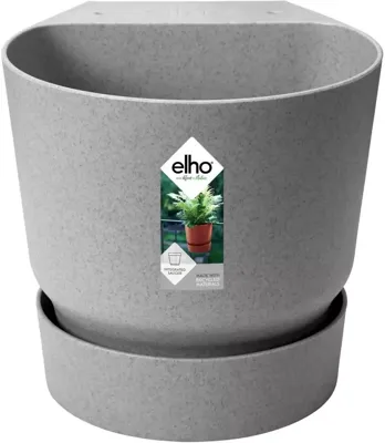 Elho greenville easy hanger single living concrete