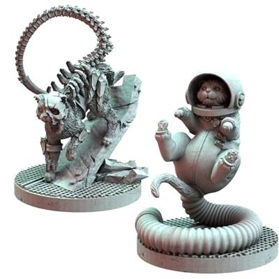 Asmodee Nemesis: Space Cats Bordspel - thumbnail