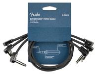 Fender Blockchain 16” Patch Cables Angle/Angle 40 cm (3 stuks) - thumbnail