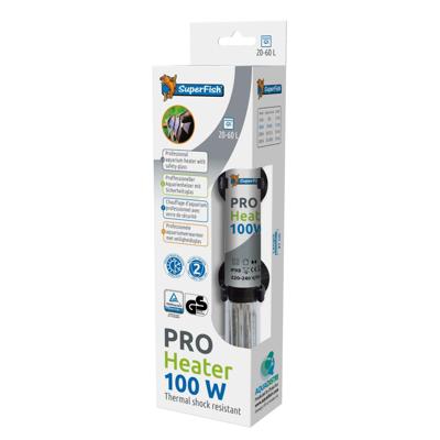 Aquarium verwarming Pro heater 100w 20-60l (21cm) Superfish - Superfish