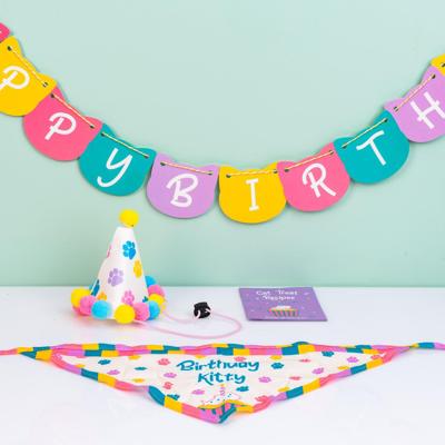 Huisdier verjaardagsset - Katten