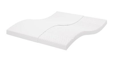 Schuimmatras 7 zones hardheid 20 ILD 200x220 cm wit