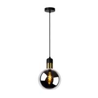 Lucide JULIUS - Hanglamp - Ø 20 cm - 1xE27 - Fumé - thumbnail