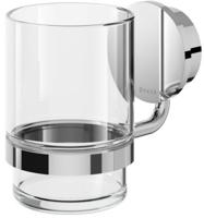 Glashouder met Glas Geesa Opal Chroom Geesa - thumbnail