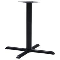 Bistrotafelpoot 76x76x72 cm gietijzer zwart - thumbnail