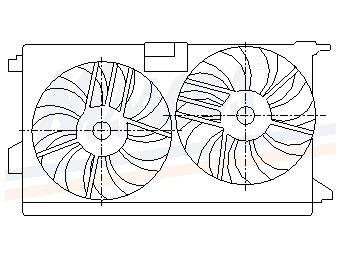 Koelventilator 85523