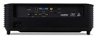 Acer X118HP DLP Beamer (SVGA (800 x 600 pixels) 4.000 ANSI lumen, 20.000:1 contrast, 3D, Keystone, 3 Watt luidspreker, HDMI (HDCP), audio-aansluiting) Home Cinema/Business
