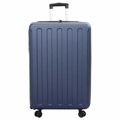 VidaXL Koffer met slot donkerblauw 50 x 30 x 76 cm abs kunststof