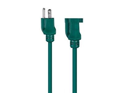 Monoprice 113834 25' 16/3 SJTW Groen Outdoor Extension Cord,Groen - 13A