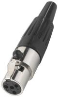 Monacor XLR-407/J Mini-XLR-koppeling - thumbnail