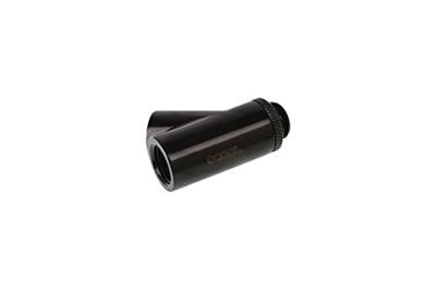 Alphacool Eiszapfen Y-connector 45° - G1/4" draaibaar verbinding