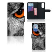OnePlus 9 Pro | Telefoonhoesje | Met pasjeshouder | Uil - thumbnail