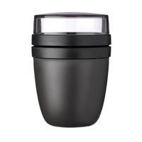 Mepal Lunchpot ellipse - nordic black - 500 ml + 200 ml - thumbnail