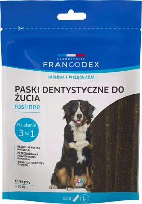 FRANCODEX Dental Strips L - traktatie voor hond - 15