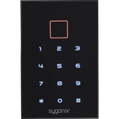 Sygonix SY-3435062 Codeslot Oppervlakmontage 12 V/DC IP66 Met verlicht toetsenbord, Met touchscreen