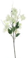 Nova Nature Wild hydrangea spray white 90cm - thumbnail