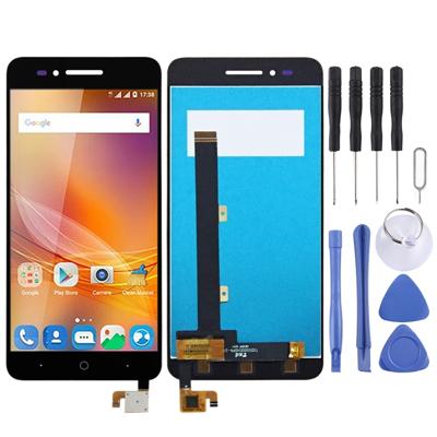 LCD-scherm en digitizer volledige montage voor ZTE Blade A610 A610C (zwart)