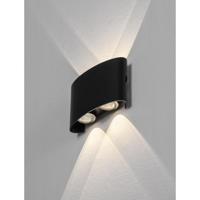 Lyora Ovale wandlampDuomo antraciet - 9050729 - thumbnail