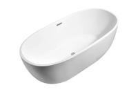 Best Design Vrijstaand Bad Moderna Acryl 170x78x60 cm Mat Wit - thumbnail