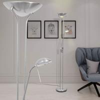 Vloerlamp LED dimbaar 23 W - thumbnail
