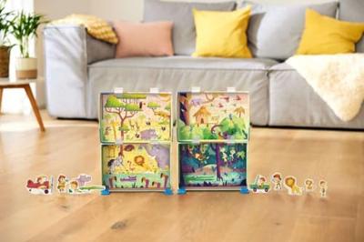 Ravensburger - puzzle - safari tijd 2x24 stuks