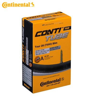 Continental schlauch "tour 28 slim" conti tube tour 28" 28/37-622/630 s42 sli Continental schlauch "tour 28 slim" conti tube tour 28" 28/37-622/630 s42 sli